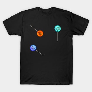 Water Signs Zodiac Lollipop Set T-Shirt